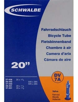 Schwalbe Binnenband Schwalbe DV7A 20" - 32mm Ventiel