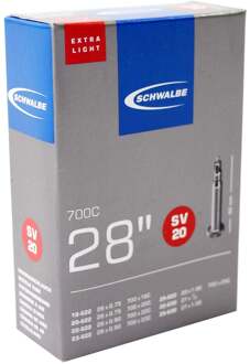 Schwalbe Binnenband Schwalbe SV20 Extra Light 28" - 40mm Ventiel