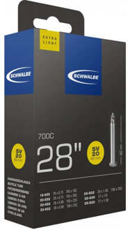 Schwalbe Binnenband Schwalbe SV20 Extra Light 28" - 80mm Ventiel