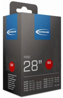Schwalbe Binnenband - SV17 - 28 inch x 1.10 - 1.75 - Frans Ventiel - 40mm Zwart