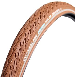 Schwalbe buitenband Delta Cruiser Plus 28x1 5/8 (37-622) bruin