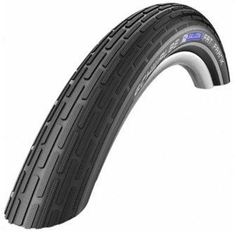 Schwalbe Buitenband - Fat Frank K-Guard - 28 inch x 2.00 - Zwart Reflecterend Bruin