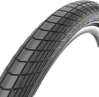 Schwalbe Buitenband Schwalbe Big Apple RaceGuard 28x2.35" / 60-622 mm - zwart met reflectie