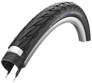 Schwalbe Buitenband Schwalbe Delta Cruiser Plus 24 x 1 3/8" / 37-540 - zwart met reflectie