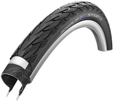 Schwalbe Buitenband Schwalbe Delta Cruiser Plus Puncture-Guard 28 x 1½" / 40-635 mm - zwart met reflectie