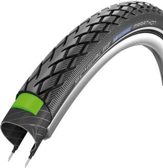 Schwalbe Buitenband Schwalbe Marathon GreenGuard 28x2.00" / 50-622 mm - zwart met reflectie