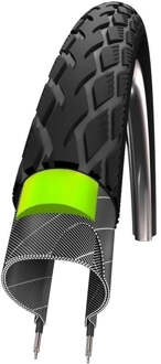 Schwalbe Buitenband Schwalbe Marathon GreenGuard 32-622 - Zwart met Reflectie