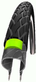 Schwalbe Buitenband Schwalbe Marathon GreenGuard 37-622 - Zwart met Reflectie