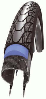Schwalbe Buitenband Schwalbe Marathon Plus 25-622 - Zwart met Reflectie