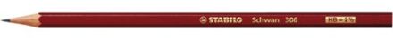 Schwan 306 - Grafietpotlood - HB - per stuk