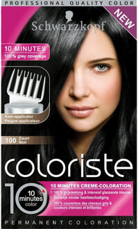 Schwarzkopf Coloriste 10 100 zwart haarkleuring