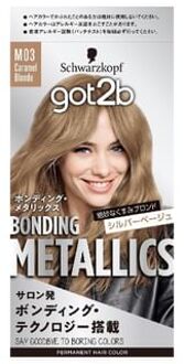 Schwarzkopf got2b Bonding Metallics Hair Color M03 Caramel Blonde