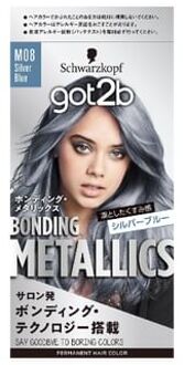 Schwarzkopf got2b Bonding Metallics Hair Color M08 Silver Blue