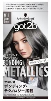 Schwarzkopf got2b Bonding Metallics Hair Color M11 Silver Greige