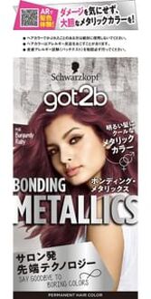 Schwarzkopf got2b Bonding Metallics Hair Color M16 Burgundy Ruby