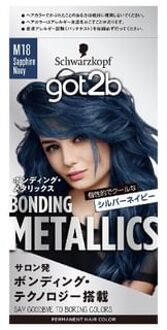 Schwarzkopf got2b Bonding Metallics Hair Color M18 Sapphire Navy