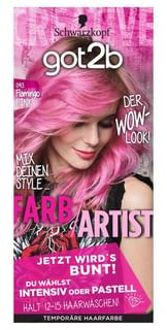 Schwarzkopf got2b Hair Color Cream 093 Flamingo Pink 1 Set
