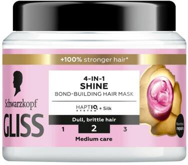 Schwarzkopf Haarmasker Schwarzkopf Gliss Liquid Silk Treatment 400 ml