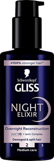 Schwarzkopf Haarserum Schwarzkopf Gliss Night Elixir Reconstruction 100 ml