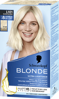 Schwarzkopf Haarverf Schwarzkopf Blonde L101 Silver Blonde Platinum 1 pcs