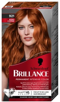 Schwarzkopf Haarverf Schwarzkopf Brilliance 921 Boho Copper 1 st