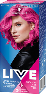 Schwarzkopf Haarverf Schwarzkopf Live Ultra Brights 93 Shocking Pink 1 pcs
