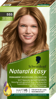 Schwarzkopf Haarverf Schwarzkopf Natural & Easy 555 Dark Honey Blonde 1 pcs