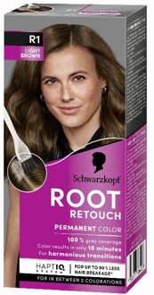 Schwarzkopf Haarverf Schwarzkopf Root Retouch Permanent Hair Colour R1 Light Brown 1 st