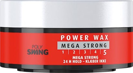 Schwarzkopf Haarwax Schwarzkopf Poly Swing Power Wax Mega Strong 75 ml