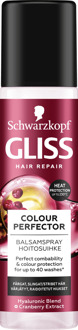 Schwarzkopf Leave-In Verzorging Schwarzkopf Gliss Colour Perfector Balsamspray 200 ml