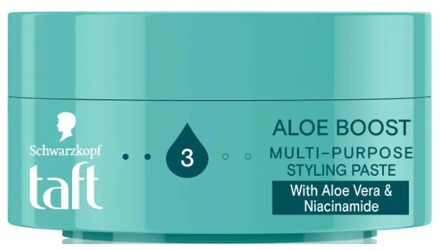 Schwarzkopf Styling Paste Schwarzkopf Taft Aloe Boost Multi-Purpose Styling Paste 75 ml