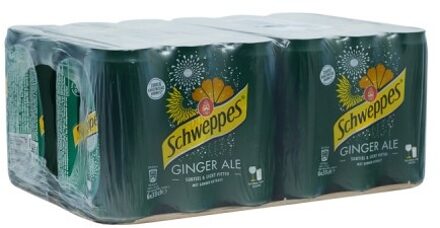Schweppes Schweppes - Ginger Ale 330ml 24 Blikjes