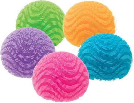 Schylling NeeDoh Squeeze Ball Nice Cube Glow (Glow in the Dark) 5 cm Display (12)