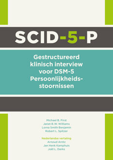 SCID-5-P - Boek Michael B. First (9024406463)