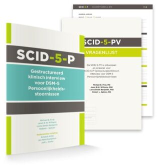 Scid-5-P: Vragenlijst (50 Ex.) - (ISBN:9789024408733)