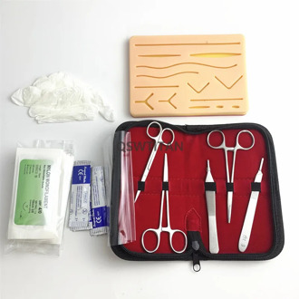 Science Aids training Surgical instrument tool kit/surgical suture package kits set for student