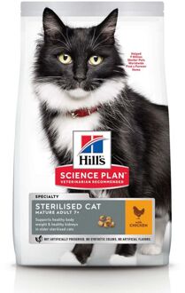 Science Plan Sterilized Cat - Mature Adult 7+ - Kattenvoer - 1.5 kg