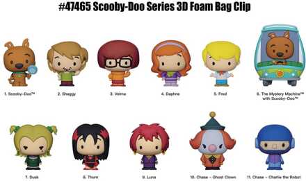 Scooby-Doo 3D PVC Bag Clips Series 2 Display (24)