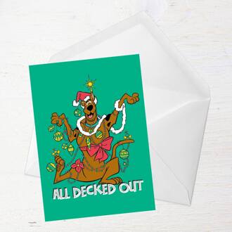 Scooby Doo All Decked Out Greetings Card - Standard Card