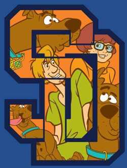 Scooby Doo Collegiate Men's T-Shirt - Royal Blue - XXL