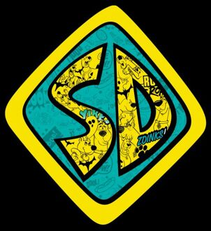 Scooby Doo Emblem Men's T-Shirt - Black - M Zwart