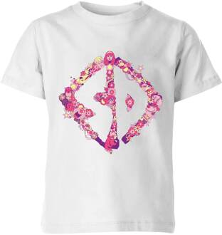 Scooby-Doo Floral Kids' T-Shirt - White - 98/104 (3-4 jaar) Wit - XS