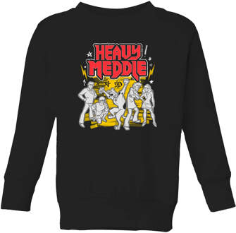 Scooby Doo Heavy Meddle Kids' Sweatshirt - Black - 110/116 (5-6 jaar) - Zwart