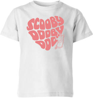 Scooby Doo I Ruv You Kids' T-Shirt - White - 134/140 (9-10 jaar) Wit - L