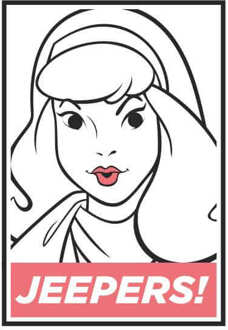 Scooby Doo Jeepers! Sweatshirt - White - S Wit