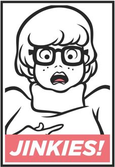 Scooby Doo Jinkies! Men's T-Shirt - White - XXL Wit