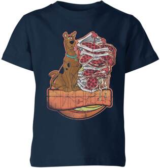 Scooby Doo Munchies Kids' T-Shirt - Navy - 122/128 (7-8 jaar)
