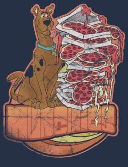 Scooby Doo Munchies Women's T-Shirt - Navy - XXL Blauw