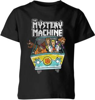 Scooby Doo Mystery Machine Heavy Metal Kids' T-Shirt - Black - 110/116 (5-6 jaar) Zwart - S