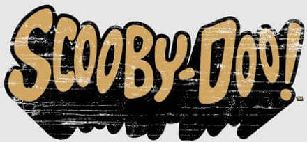 Scooby Doo Retro Colour Logo Women's T-Shirt - Grey - M Grijs